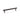 M Marcus - Alexander and Wilks - Leila Hammed Cabinet Handle - Bar - 160mm CTC; #finish_dark-bronze