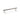 M Marcus - Alexander and Wilks - Leila Hammed Cabinet Handle - Bar - 160mm CTC; #finish_polished-nickel