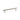 M Marcus - Alexander and Wilks - Leila Hammed Cabinet Handle - Bar - 160mm CTC; #finish_satin-nickel