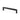M Marcus - Alexander and Wilks - Camille Knurled Cabinet Handle - Bar - 160mm CTC; #finish_black