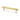 M Marcus - Alexander and Wilks - Vesper Hex Cabinet Handle - T-Bar - 128mm CTC; #finish_satin-brass