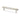 M Marcus - Alexander and Wilks - Vesper Hex Cabinet Handle - T-Bar - 128mm CTC; #finish_satin-nickel