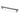 M Marcus - Alexander and Wilks - Vesper Hex Cabinet Handle - T-Bar - 224mm CTC; #finish_dark-bronze