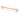 M Marcus - Alexander and Wilks - Vesper Hex Cabinet Handle - T-Bar - 224mm CTC; #finish_satin-brass
