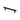 M Marcus - Alexander and Wilks - Washington Reeded End Cabinet Handle - Bar - 128mm CTC; #finish_black