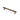 M Marcus - Alexander and Wilks - Washington Reeded End Cabinet Handle - Bar - 160mm CTC; #finish_antique-brass