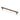 M Marcus - Alexander and Wilks - Washington Reeded End Cabinet Handle - Bar - 224mm CTC; #finish_antique-brass