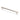 M Marcus - Alexander and Wilks - Washington Reeded End Cabinet Handle - Bar - 224mm CTC; #finish_polished-nickel-pvd