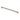 M Marcus - Alexander and Wilks - Washington Reeded End Cabinet Handle - Bar - 448mm CTC; #finish_antique-brass