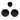 M Marcus - Alexander and Wilks - Sliding Door Pull Kit - Round; #finish_black