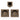 M Marcus - Alexander and Wilks - Sliding Door Pull Kit - Square; #finish_antique-brass