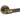 AXS Hardware - AXS Dakota Knurled Door Handles on Rose - Pair; #finish_antique-brass