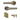 AXS Hardware - AXS Nevada Door Handles on Rose - Door Pack; #finish_antique-brass
