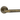 AXS Hardware - AXS Montana Knurled Door Handles on Rose - Pair; #finish_antique-brass