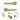 AXS Hardware - AXS Montana Knurled Door Handles on Rose - Door Pack; #finish_satin-brass