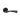 AXS Hardware - AXS Boston Door Handles on Rose - Pair; #finish_black
