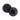 AXS Hardware - AXS Dakota Knurled Door Handles on Rose - Door Pack; #finish_black