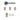 Deanta - Deanta - Arcadia Complete Door Pack - Latch Door - 4" Hinges; #finish_polished-chrome