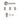 Deanta - Deanta - Ares Complete Door Pack - Latch Door - 3" Hinges; #finish_polished-chrome