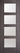 LPD Doors - Vancouver Internal Door in ash grey with four clear glazed panels.; #finish_pre-finished-ash-grey