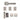 Deanta - Deanta - Athens Complete Door Pack - Standard UK Lock - 3" Hinges; #finish_satin-nickel