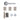 Deanta - Deanta - Augustus Complete Door Pack - Bathroom Door - 4" Hinges; #finish_polished-chrome