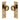 M Marcus - Heritage Brass - Balmoral Mortice Door Knobs on Plate - Lock - Pair; #finish_antique-brass