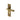 M Marcus - Heritage Brass - Bauhaus Door Handles - Lock - Pair; #finish_antique-brass