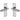 M Marcus - Heritage Brass - Bauhaus Door Handles - Lock - Pair; #finish_polished-chrome