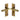 M Marcus - Heritage Brass - Bauhaus Door Handles - Bathroom - Pair; #finish_antique-brass