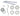 M Marcus - Eurospec - Back to Back Fixing Pack - 19mm dia.; #finish_bright-stainless-steel