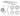 M Marcus - Eurospec - Back to Back Fixing Pack - 19mm dia.; #finish_satin-stainless-steel