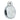 Prima Hardware - Reeded Covered Escutcheon - 40mm x 30mm - Standard Key; #finish_polished-chrome