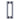M Marcus - Heritage Brass - Urban Door Pull Handle - Back to Back - 305mm - Pair; #finish_polished-chrome