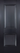 LPD Doors - Black Arnhem Internal Door with two-panel design and moulded detailing.; #finish_primed-plus-black