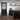 LPD Doors - Chelsea Internal Door with black framing and clear glazed panels.; #finish_pre-finished-black