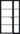 LPD Doors - Soho Internal Door with grid-framed glazing in black finish.; #finish_pre-finished-black