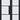 LPD Doors - Black Tribeca Sidelight with three clear glass panes in a modern frame.; #finish_pre-finished-black