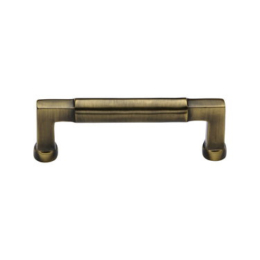 M Marcus - Heritage Brass - Bauhaus Cabinet Pull Handle - 101mm CTC; #finish_antique-brass