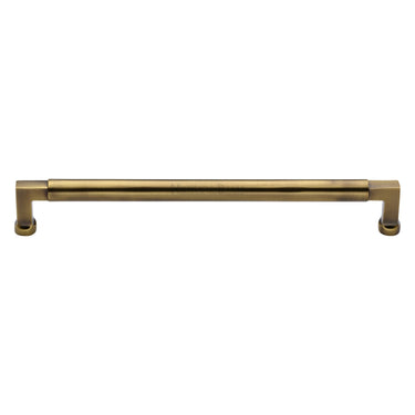 M Marcus - Heritage Brass - Bauhaus Cabinet Pull Handle - 254mm CTC; #finish_antique-brass