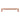 M Marcus - Heritage Brass - Bauhaus Round Cabinet Pull Handle - 203mm CTC; #finish_satin-rose-gold