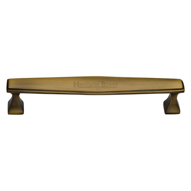 M Marcus - Heritage Brass - Deco Cabinet Pull Handle - Bar - 203mm CTC; #finish_antique-brass