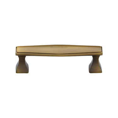 M Marcus - Heritage Brass - Deco Cabinet Pull Handle - Bar - 96mm CTC; #finish_antique-brass