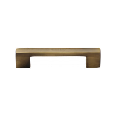 M Marcus - Heritage Brass - Metro Cabinet Pull Handle - Bar - 96mm CTC; #finish_antique-brass