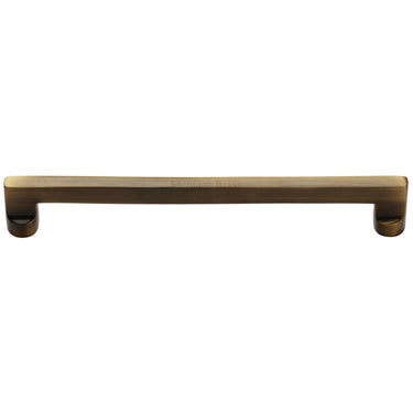 M Marcus - Heritage Brass - Apollo Cabinet Pull Handle - Bar - 203mm CTC; #finish_antique-brass