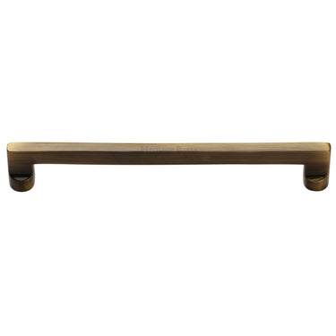 M Marcus - Heritage Brass - Apollo Cabinet Pull Handle - Bar - 256mm CTC; #finish_antique-brass