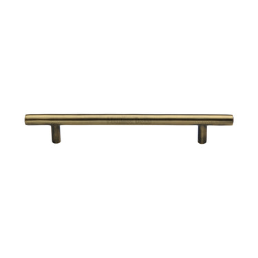 M Marcus - Heritage Brass - T-Bar Cabinet Pull Handle - Bar - 160mm CTC; #finish_antique-brass