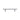 M Marcus - Heritage Brass - T-Bar Cabinet Pull Handle with Rose - Bar - 128mm CTC; #finish_satin-chrome