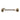 M Marcus - Heritage Brass - Cabin Hook - 6"; #finish_polished-brass
