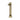 M Marcus - Heritage Brass - Numerals - Face Fix - 3" - 1; #finish_antique-brass